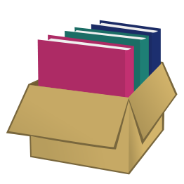Box with folders