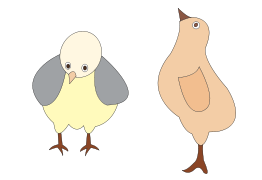 Chickens 001 Figure Color