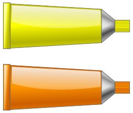 Color tube YellowOrange