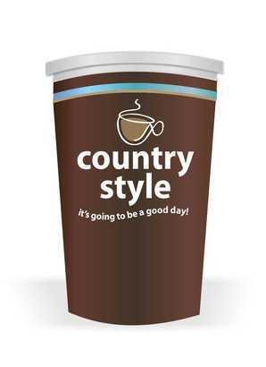 Country Style Coffee Vector