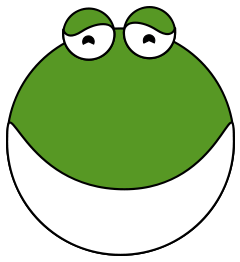 Cute Frog Head