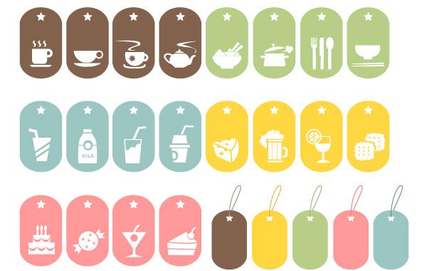 Food Vector Symbols