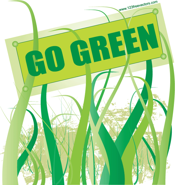 Go Green Vector