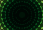 Green Dots Burst Vector