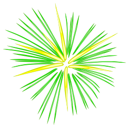 Green Fireworks