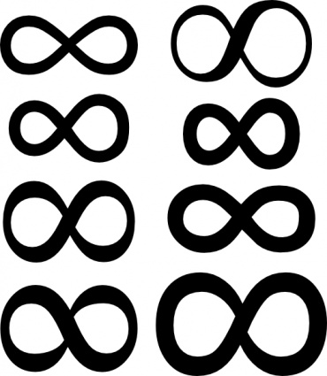 Infinity Symbol clip art