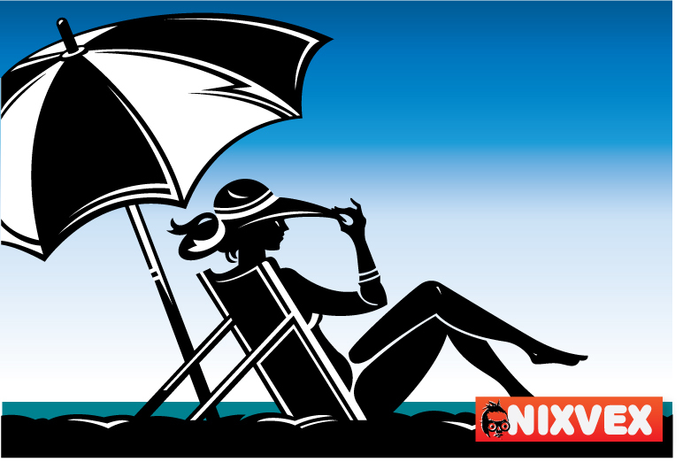 NixVex Beached Free Vector