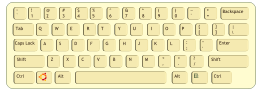 Qwerty Keyboard (path)