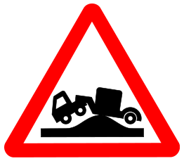Roadsign grounded