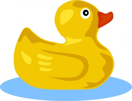 Rubber Duck clip art