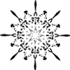 Snowflake Vector Clip Art Vp 1