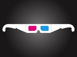 3D Glasses Vector