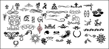 All kinds of useful material pattern element vector