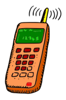 Analogue mobile phone