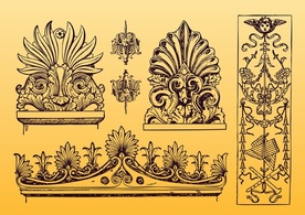 Antique Ornament Vectors