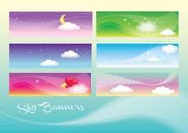 Beautiful Sky Banners