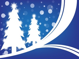 Blue Christmas Design