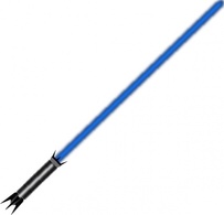 Blue Lightsaber clip art