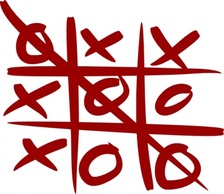 Board Game Diagonal Win Tic Tac Toe