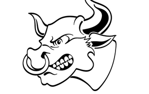 Bull Vector Image