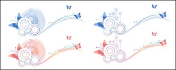 Butterfly pattern and material element vector