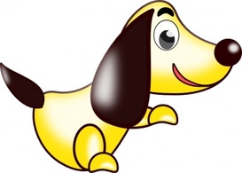 Cartoon Dog clip art