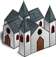 Cathedral clip art