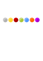 Colorful Circle Icon Backgrounds