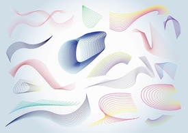 Colorful Vector Spirals