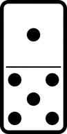 Domino Set clip art