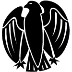 Eagle Spread Wings Vector Image