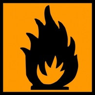 Extremely Flammable clip art