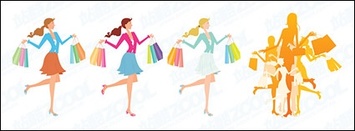 Female fashion shopping