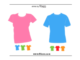 Fibers.com Vector T-Shirt Templates