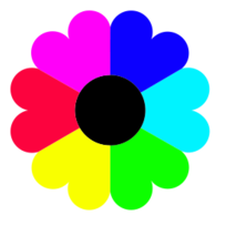 Flower 7 colors