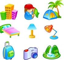 Free Vector Travel Icons