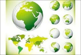 Green Earth Vector