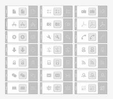 Grey Icons