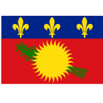 Guadeloupe Vector Flag
