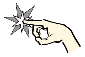 Hand Pointing At Star