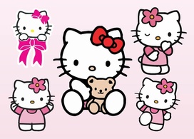 Hello Kitty Vectors