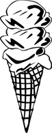 Ice Cream Cones Ff Menu clip art