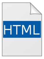 Icon HTML - Ãcone