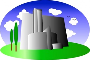 Industrial Building clip art