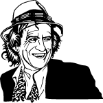 Keith Richards Vector Portrait