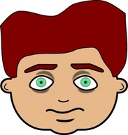 Kid Face clip art