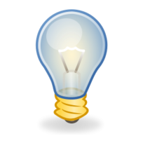 Light bulb icon