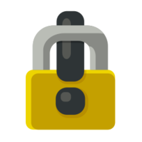 Locked Exclamation Mark - Padlock