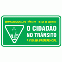 Logo educação trânsito