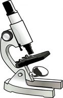 Microscope clip art
